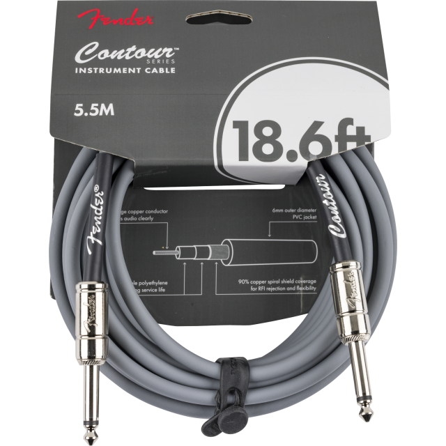 Contour™ 18.6' instrument Cable, Inca Silver