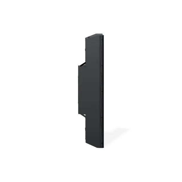 Line Array Passivo con 6 Trasduttori da 3", Impedenza Selezionabile e Tecnologia "PAT" (Nero)
