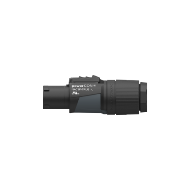 powerCON TRUE1 female cable connector for 10 - 16 mm cables