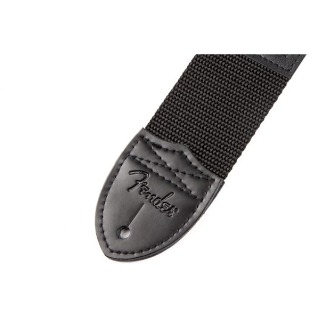2" Black Poly Strap w/ Yellow Logo