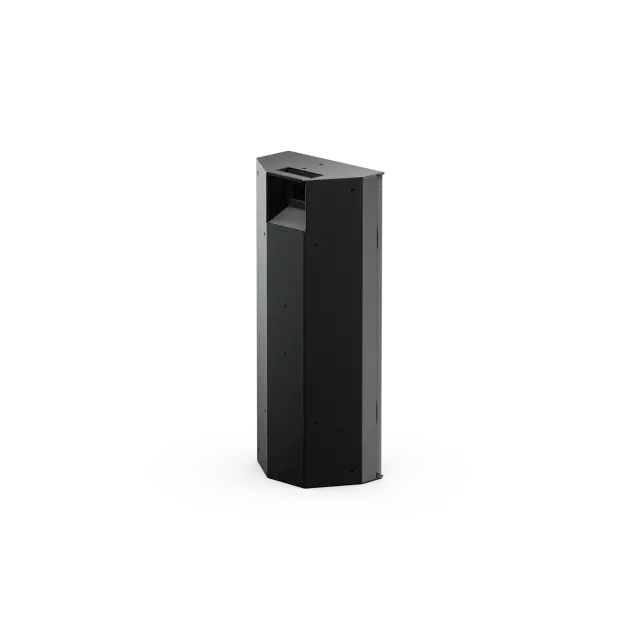 Speaker Passivo Full Range con 2 Woofer da 12" + Driver da 1.4", 650W (Nero)