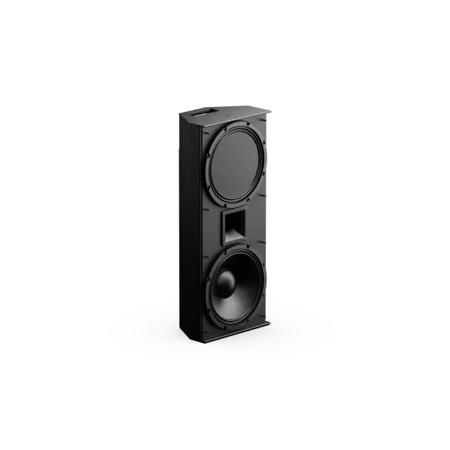 Speaker Passivo Full Range con 2 Woofer da 12" + Driver da 1.4", 650W (Nero)
