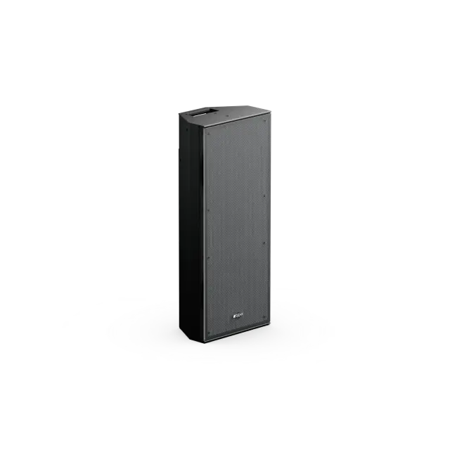 Speaker Passivo Full Range con 2 Woofer da 12" + Driver da 1.4", 650W (Nero)