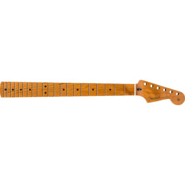 Manico Stratocaster in Roasted Maple, 21 tasti alti stretti, 9,5 ", acero, forma a C.