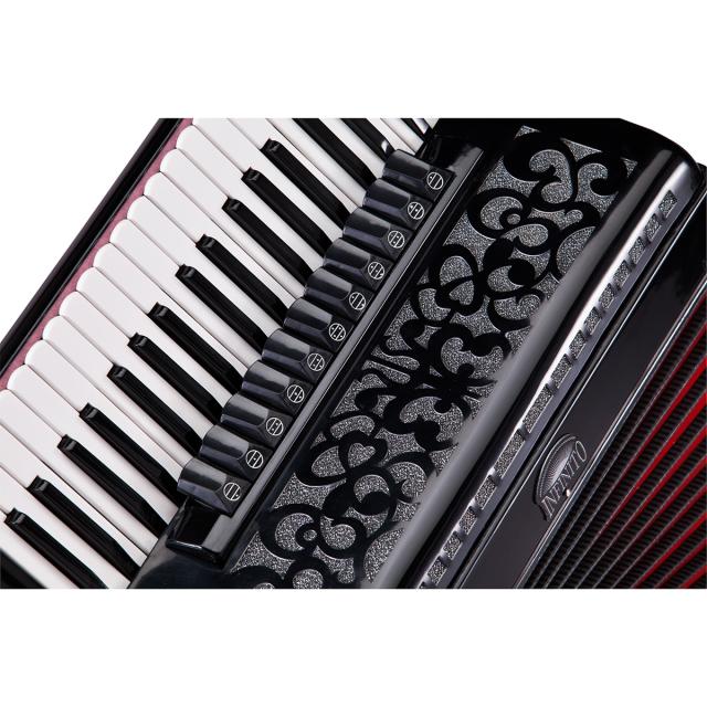 Fisarmonica 120 bassi 4/5 nera