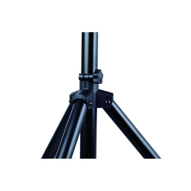 Speaker stand with 35 mm pole mount and nylon base joint