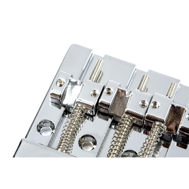 Ponte completo Fender® HiMass™ 4-Corde Basso  con Brass Saddles Chrome
