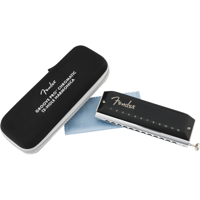 Armonica Fender Groove Pro Chromatic 12-Hole Harmonica C DO 0990701101
