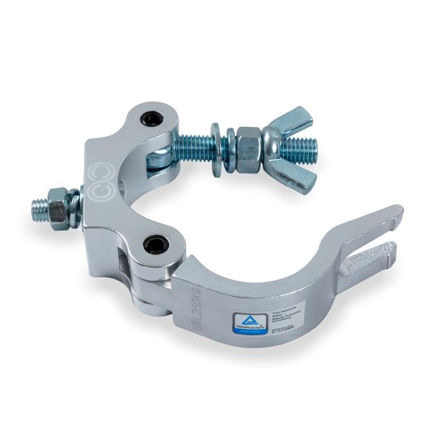MORSETTO  IN ALLUMINIO DA 41-53 MM 200 KG