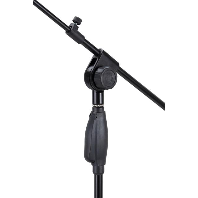 Asta microfonica a giraffa con sistema ONE HAND e base tripode