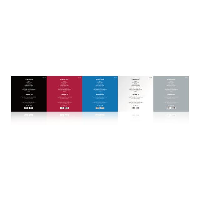 Rekordbox control vinyl (coppia) Bianco