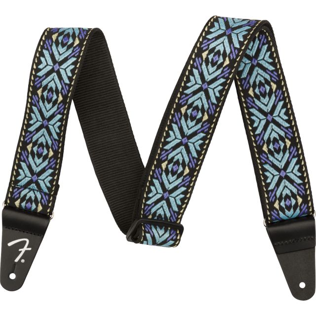 Pasadena Woven strap - Blue Snowflake