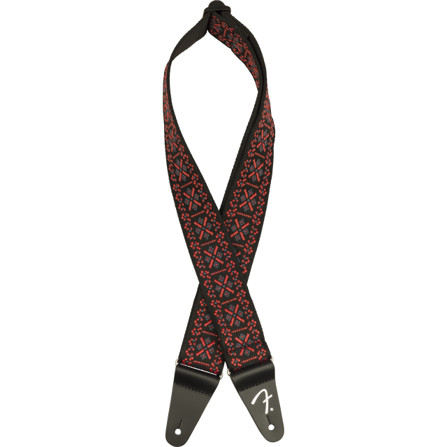 Pasadena Woven strap - Lattice Red