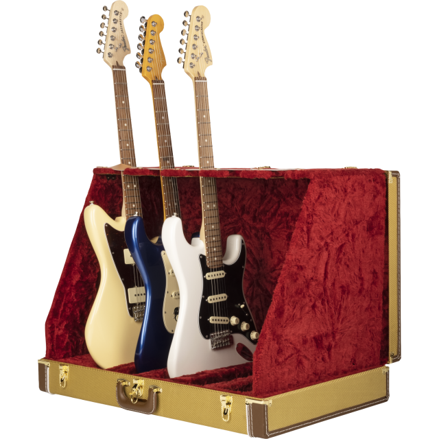 Fender® Classic Series Case Stand - 5 Guitar, Tweed
