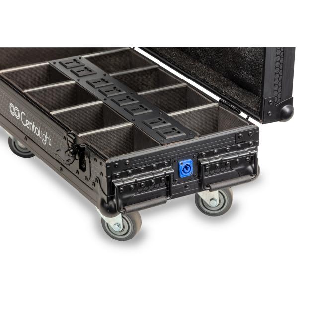FLIGHT CASE FOR 8 Q - AIR MINI  IP  4  x 12 w