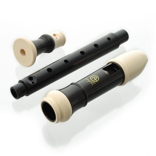 Soprano recorder in 3 parts, german fingering