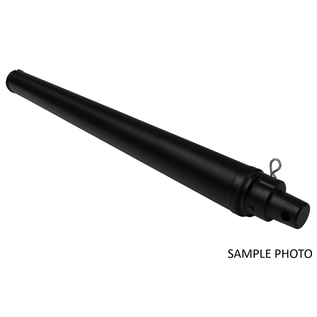 2 Meters Connection Tube between Trusses with Female Connectors FP Series Black (TUBH2PB)