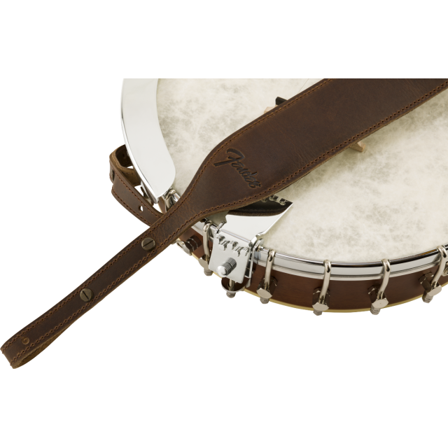 Paramount Banjo Leather Strap, Brown