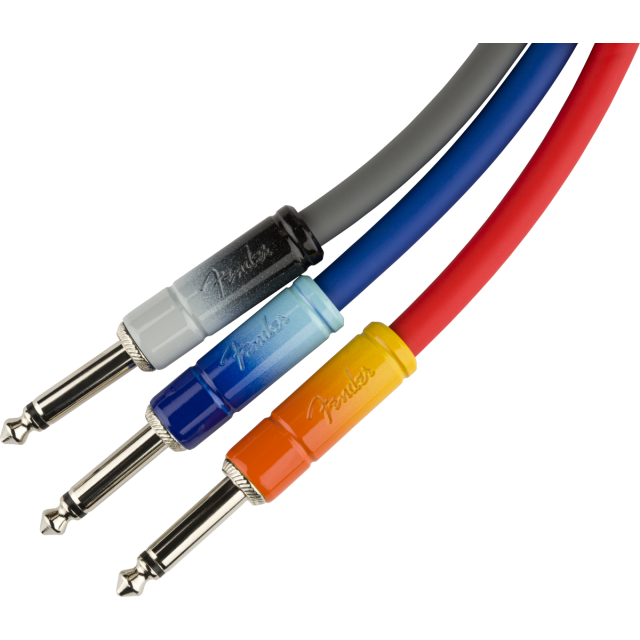 10' 3m Ombré Cable, Tequila Sunrise