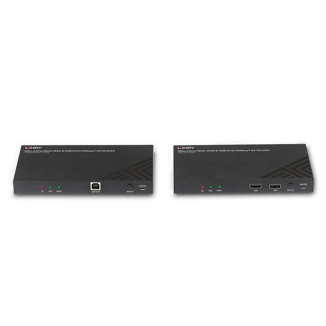 100m Cat.6 HDMI 4K60 HDBaseT KVM Extender