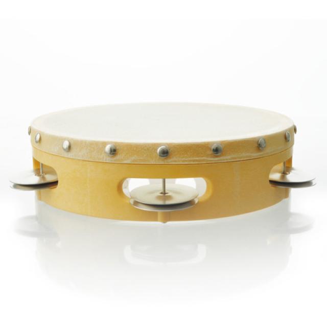 Tambourine Natural Leather medium