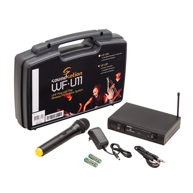 Radiomicrofono UHF Plug&Play a mano (Freq. 864.15 MHz)