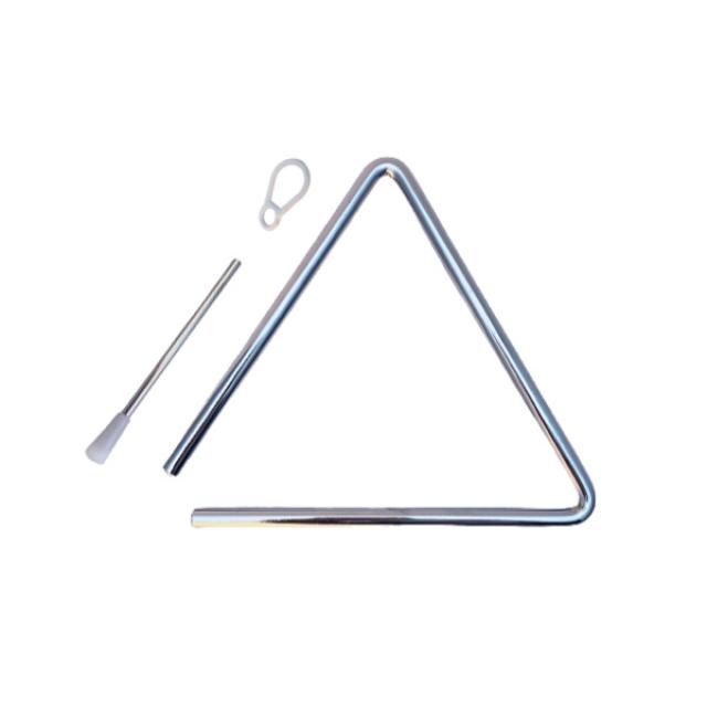 Triangolo in metallo con battente