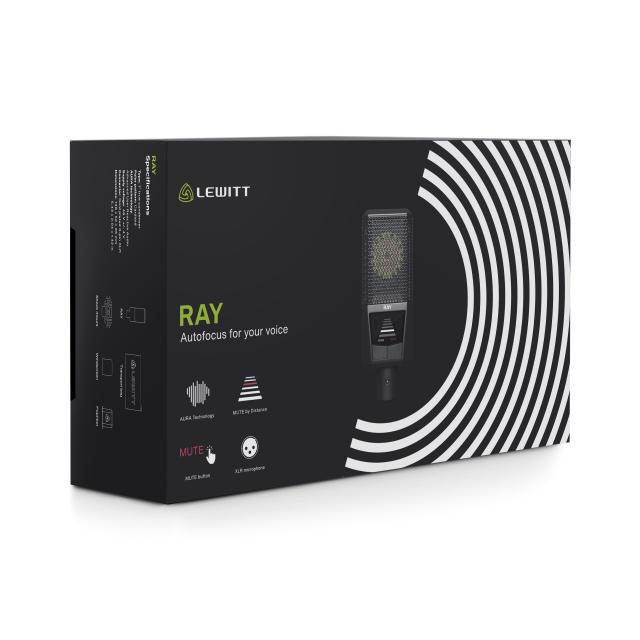 1" True Condenser Microphone with AURA Technology
