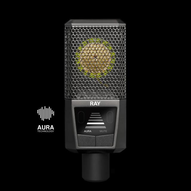 1" True Condenser Microphone with AURA Technology