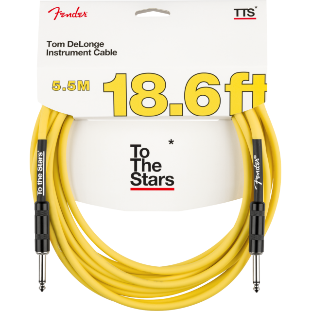 Cavo Tom DeLonge 5.5 mt To The Stars Instrument Cable, Graffiti Yellow