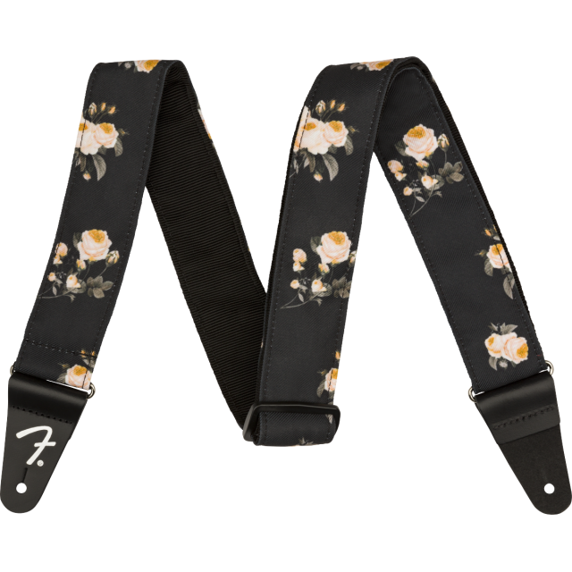Floral series straps - Black