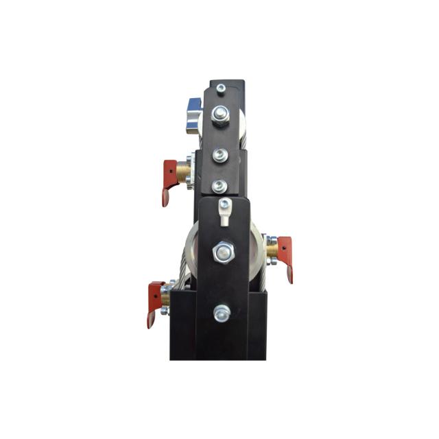 TORRE DI CARICO SUPERIORE ELEVATORE 5,3M. ALTEZZA.150 KG. NERO. DIN