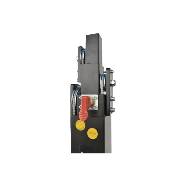 TORRE DI CARICO SUPERIORE ELEVATORE 5,3M. ALTEZZA.150 KG. NERO. DIN