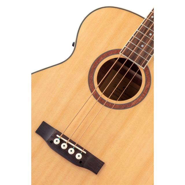 Basso acustico cutaway con preamp