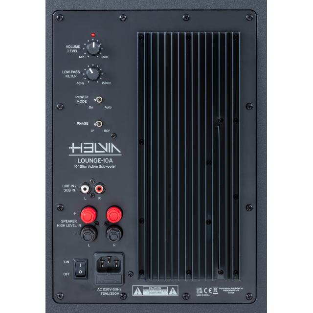 Subwoofer attivo da 10" Sottile
