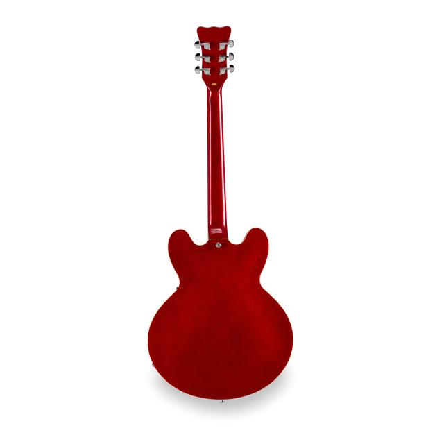 Double cutaway semi-acoustic guitar w/Humbuckers
