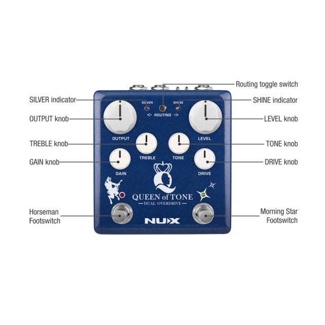 Queen of Tone Dual Overdrive