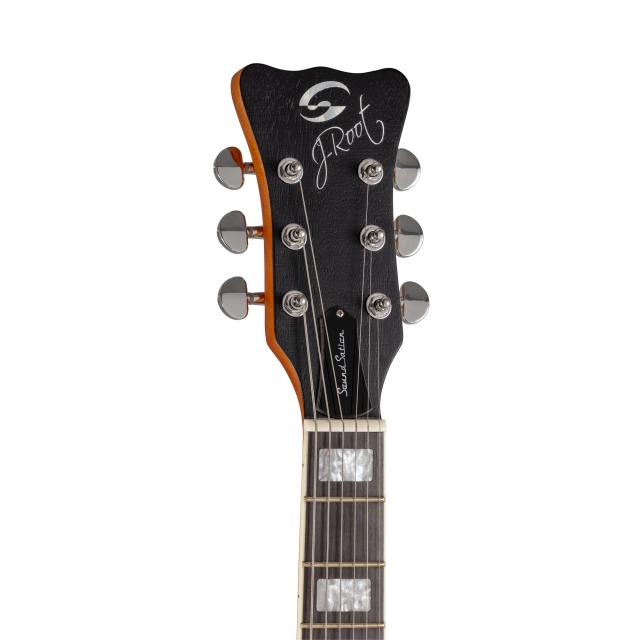 Chitarra semiacustica double cutaway con Humbucker