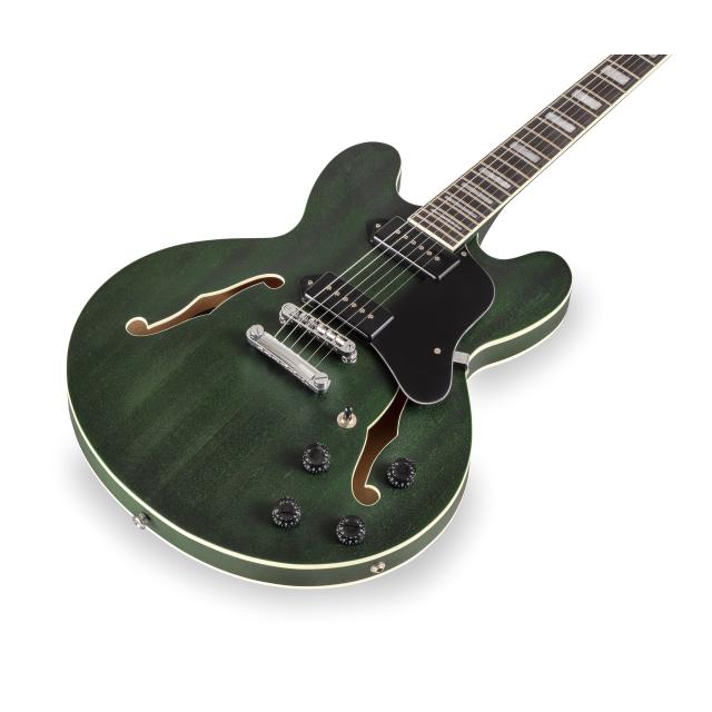 Double cutaway semi-acoustic guitar w/Single coils