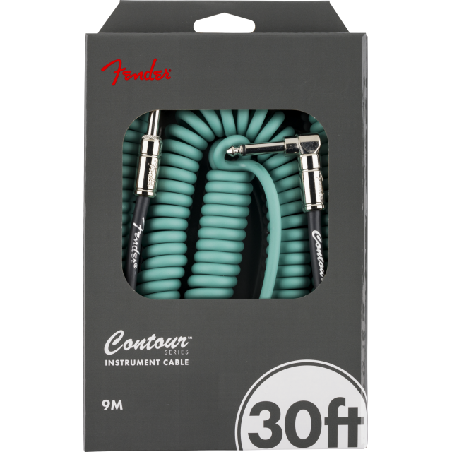 Contour™ 30' Coiled Cable, Sherwood Green