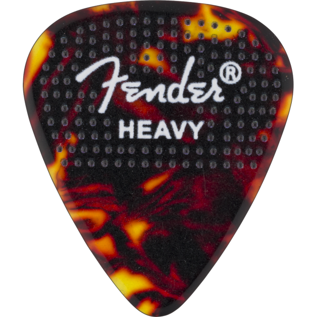 Plettri Fender 351 Dotted Celluloid Picks, 12-Pack, Heavy 1980200500