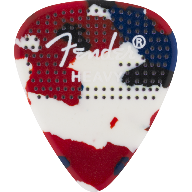 Plettri Fender 351 Dotted Celluloid Picks, 12-Pack, Heavy 1980200500