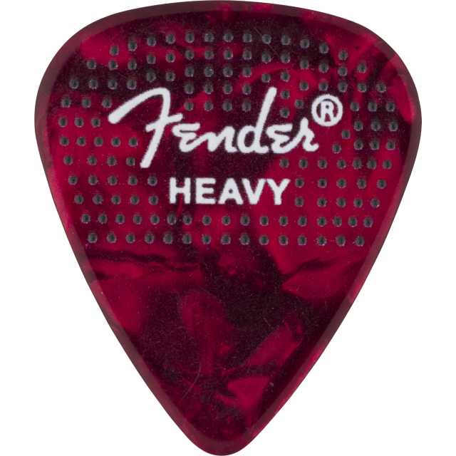 Plettri Fender 351 Dotted Celluloid Picks, 12-Pack, Heavy 1980200500