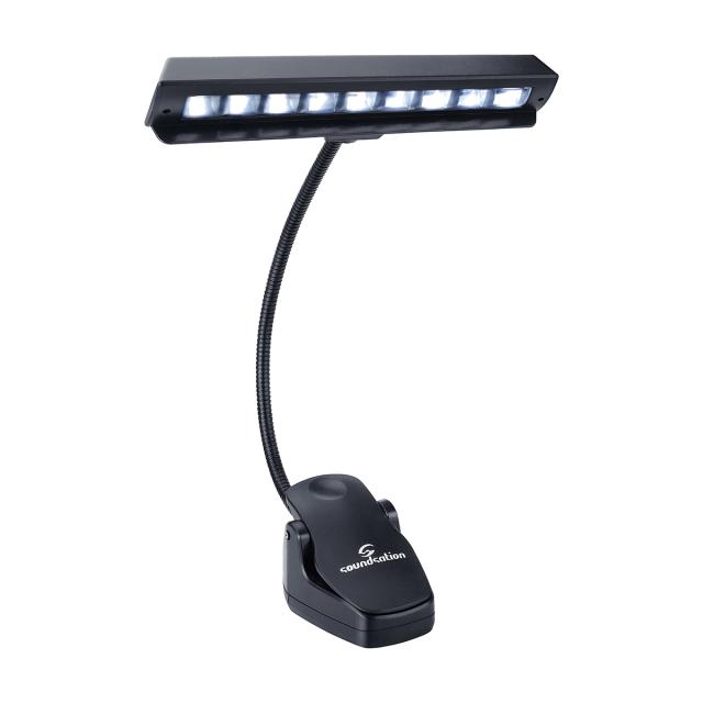9 LED clip lamp for music stand
