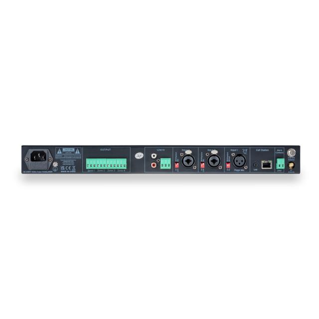 Rackmount 4-In / 4-Out Matrix Mixer with Multi-Player
