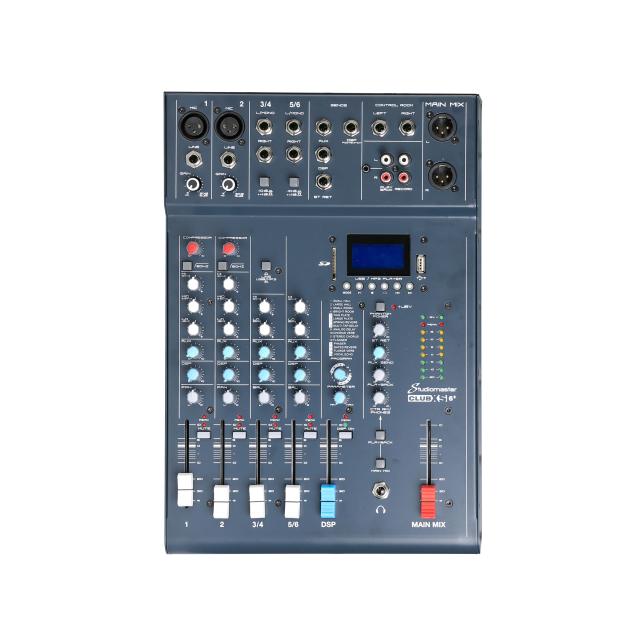 Mixer Professionale a 6 Canali con Effetti e Lettore
