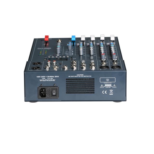 Mixer Professionale a 6 Canali con Effetti e Lettore
