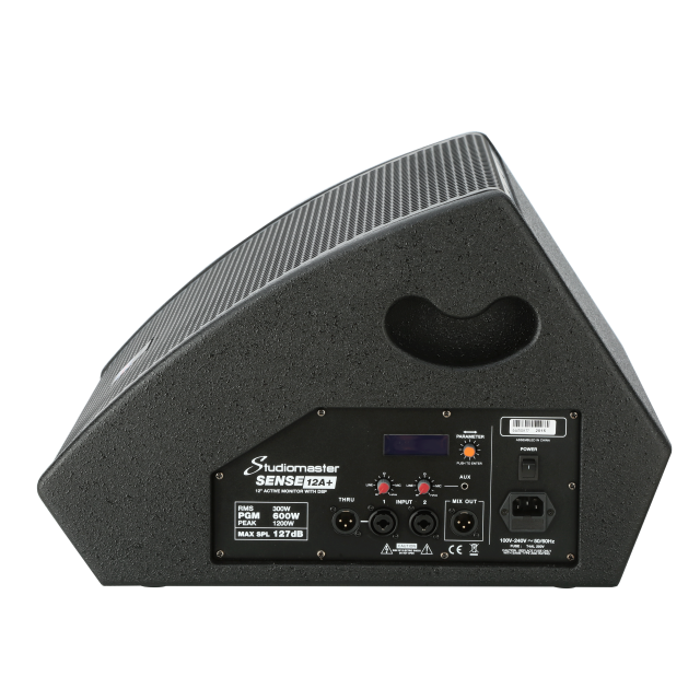 Monitor da Palco Coassiale Attico Ultra compatto da 12”