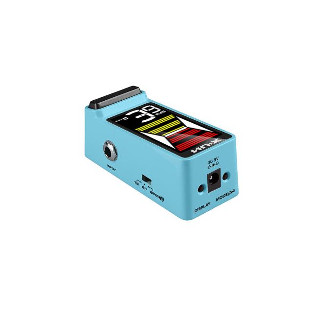 Stompbox tuner w/ Compensated tuning mode (CPS)