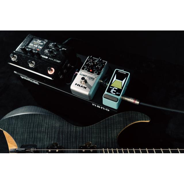 Stompbox tuner w/ Compensated tuning mode (CPS)